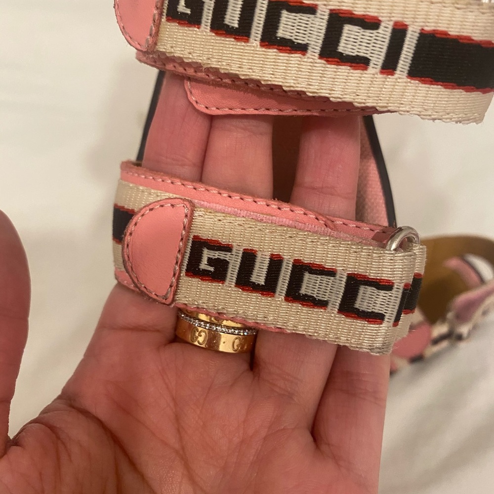 Girls toddler Gucci sandals